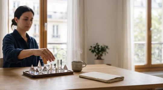 Composition symbolique évoquant la diversité des outils bancaires en ligne facilitant la gestion financière quotidienne
