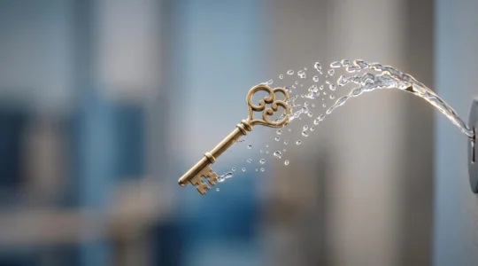 Symbole visuel de rapidité et de fluidité pour l'ouverture d'un compte bancaire et l'obtention d'un RIB