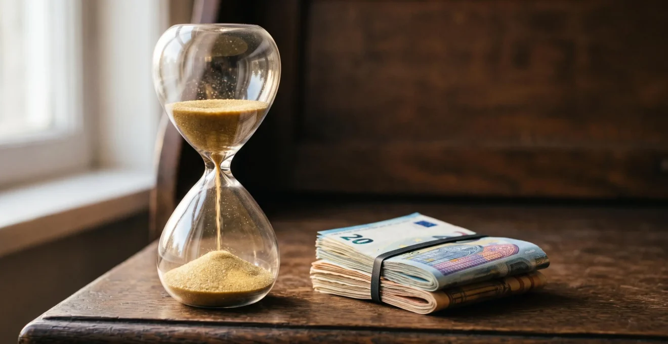 Illustration symbolisant l'obtention rapide d'un prêt personnel pour un besoin financier urgent